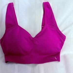 Puma Women’s Supportive Wireless‎ Sports Bra - plum Large